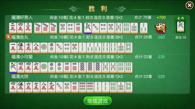 介绍十款！沐沐福建麻将确实有挂的(真的有挂)